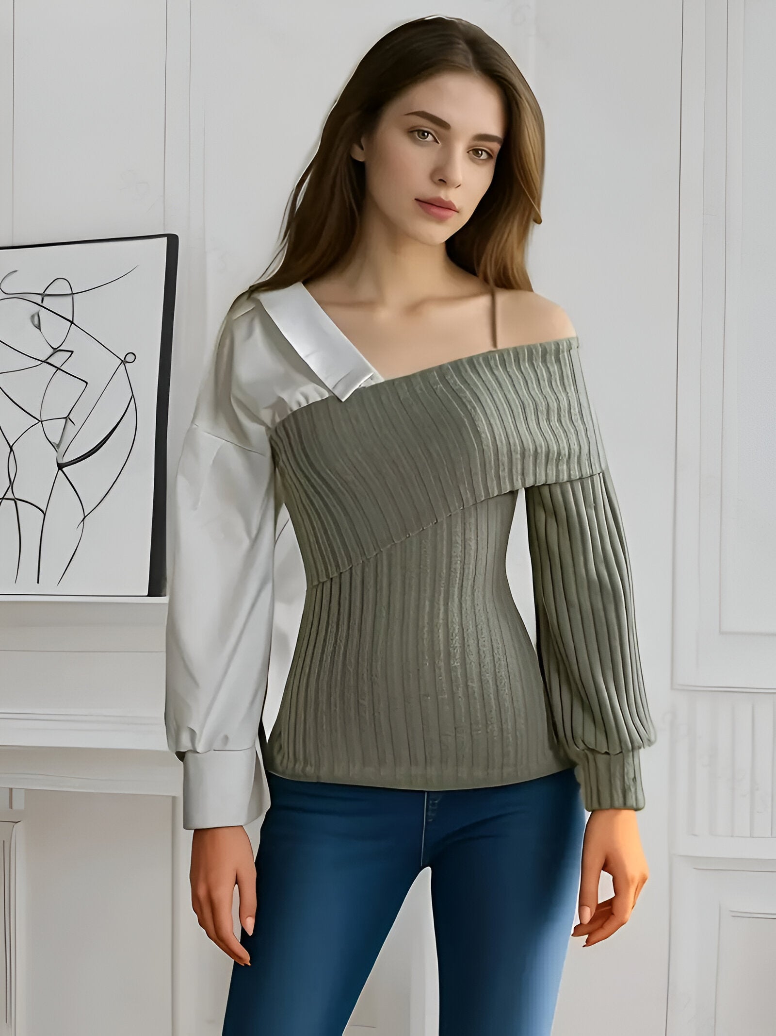 Binta Overhemd | Modern Overhemd met Opvallend Design en Comfortabele Pasvorm