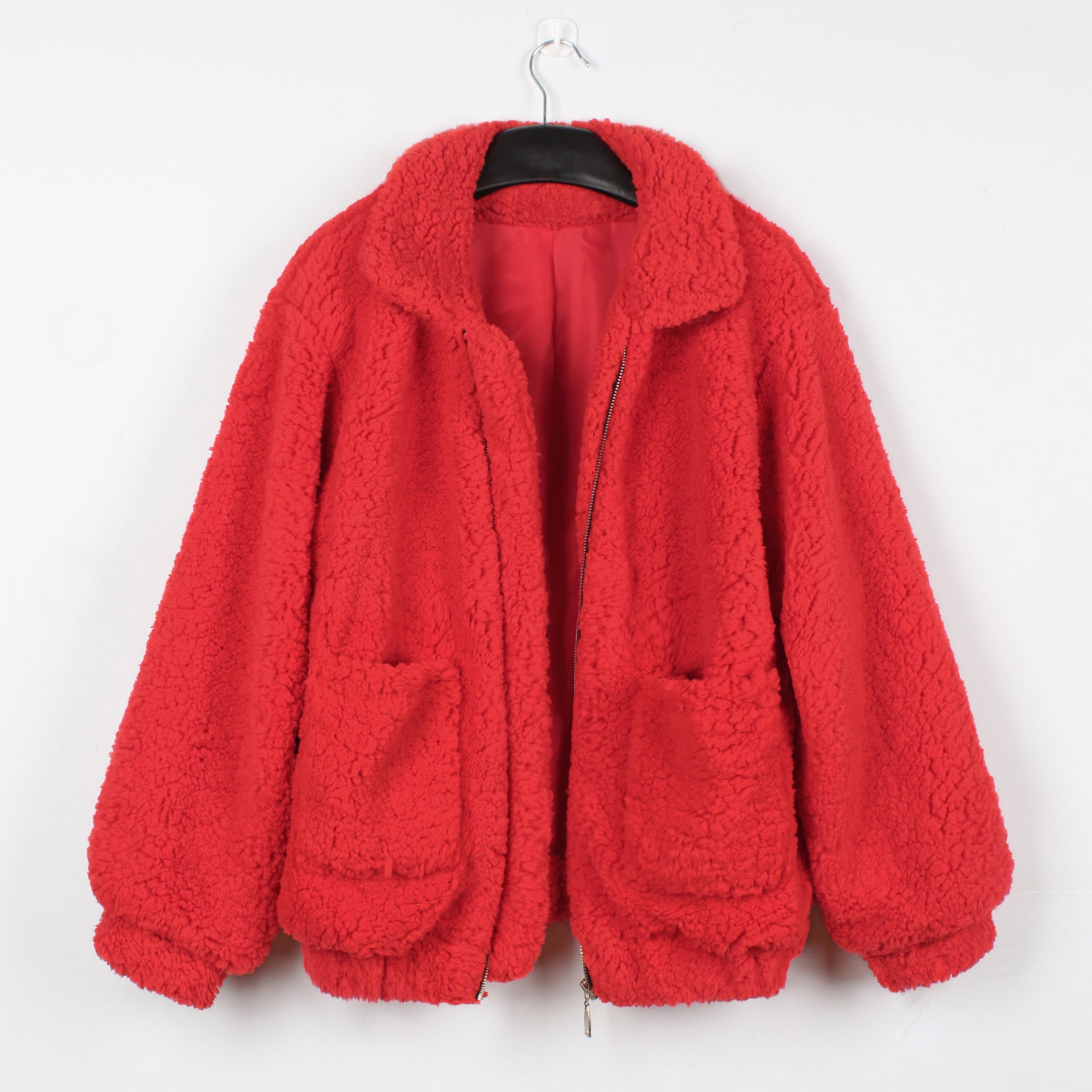 Alessia Fleecejack | Warme Damesjas van Zacht Fleece met Rits en Zakken