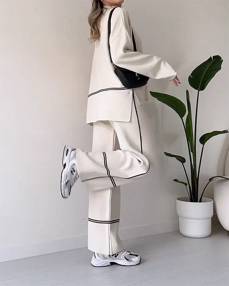 Sienna Set | Warme Dames Loungewear Set met Zachte Stof en Gecoördineerde Stijl