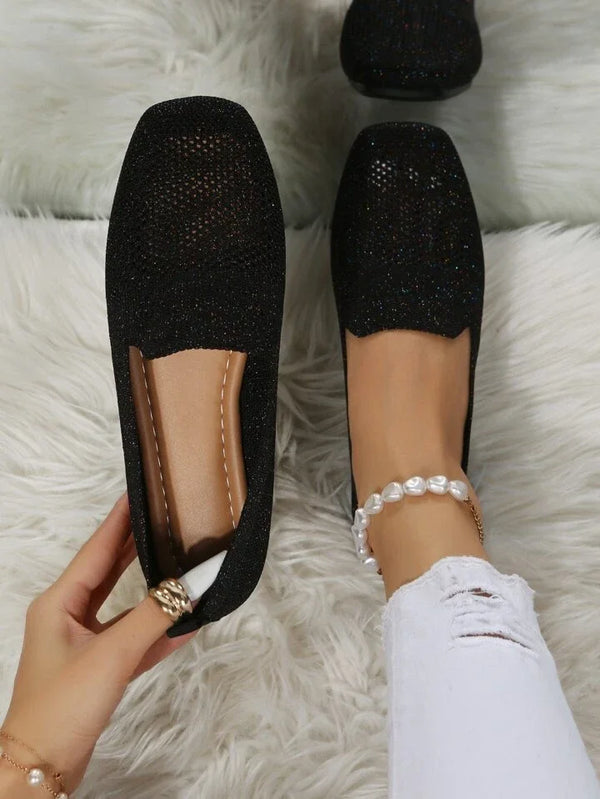 Alina Instappers | Ademend Mesh Slip-On Loafers met Flexibele Pasvorm voor Dames