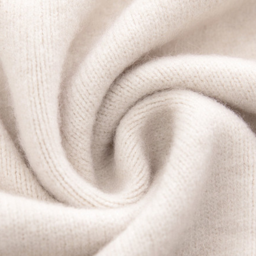 Serena Lange dames cashmere cardigan – luxueus vest met open voorkant voor herfst en winter