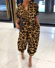 Alice | Vrouwen Jumpsuit met Uitdagende Prints