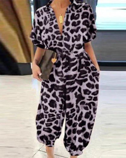 Alice | Vrouwen Jumpsuit met Uitdagende Prints