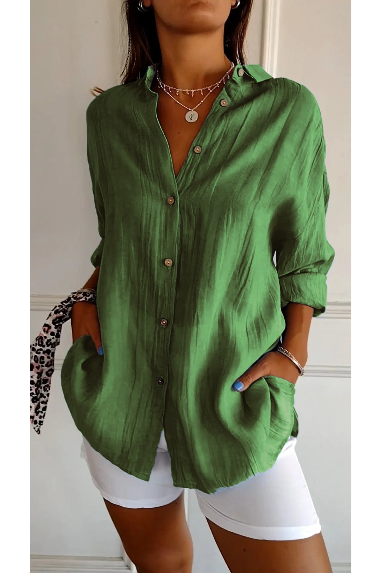 Valentina Shirt | Comfortabel Dames Shirt met Elegante Pasvorm en Ademend Materiaal