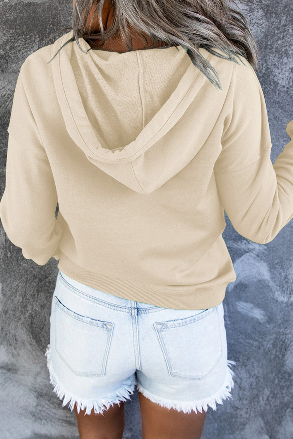 Luna Hoodie | Basic Dames Hoodie Trui met Comfortabele Pasvorm en Effen Design