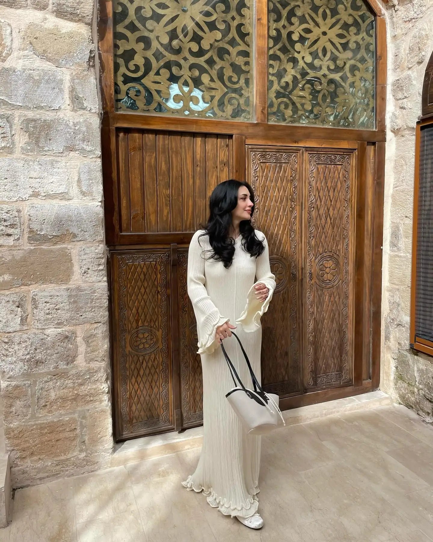 Annalee Jurk | Elegante Maxi Jurk met Gesloten Rug en Flatterende Pasvorm