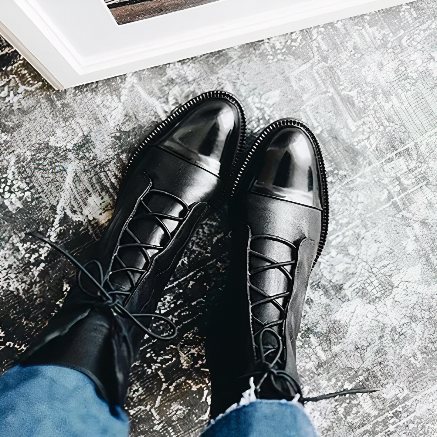 Arlena Halfhoge dameslaarzen – comfortabele middenkuit veterlaarzen met stijlvolle pasvorm