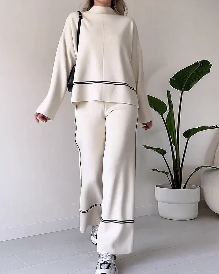Sienna Set | Warme Dames Loungewear Set met Zachte Stof en Gecoördineerde Stijl