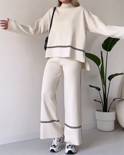 Giuliana Dames Set | Chique Tweedelige Set met Luxe Stoffen en Elegante Pasvorm