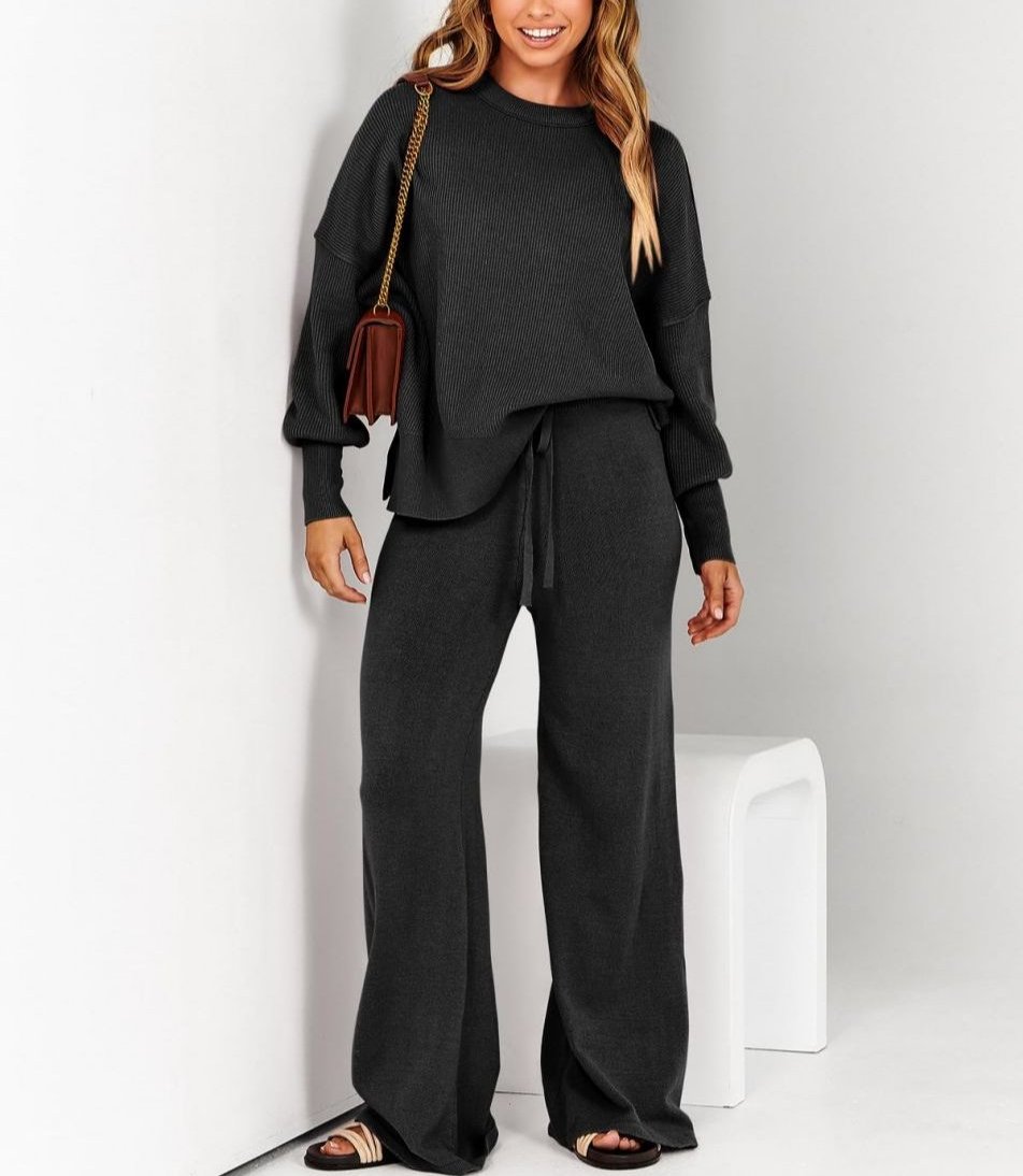 Brielle Set | Oversized Sweater en Wijde Broek voor Comfort en Stijl