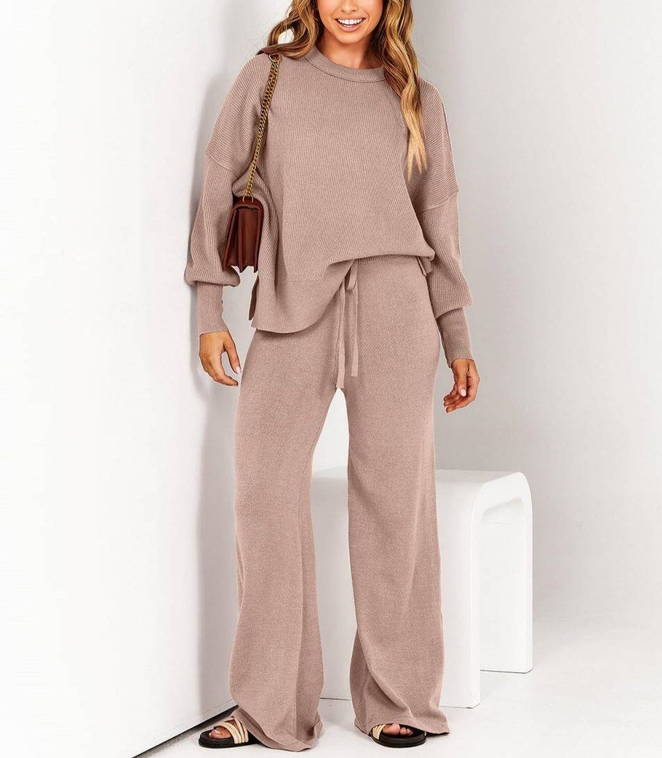 Brielle Set | Oversized Sweater en Wijde Broek voor Comfort en Stijl