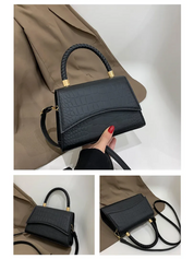 Handtas Dames Leer | Schoudertas met Bovenhandvat en Crossbody – Maison Élise