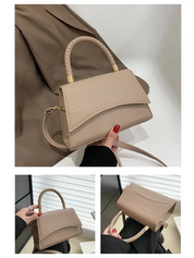 Handtas Dames Leer | Schoudertas met Bovenhandvat en Crossbody – Maison Élise