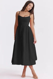 Annaliese Jurk | Elegante Damesjurk met Tijdloos Silhouet en Luxueuze Stof