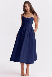 Annaliese Jurk | Elegante Damesjurk met Tijdloos Silhouet en Luxueuze Stof