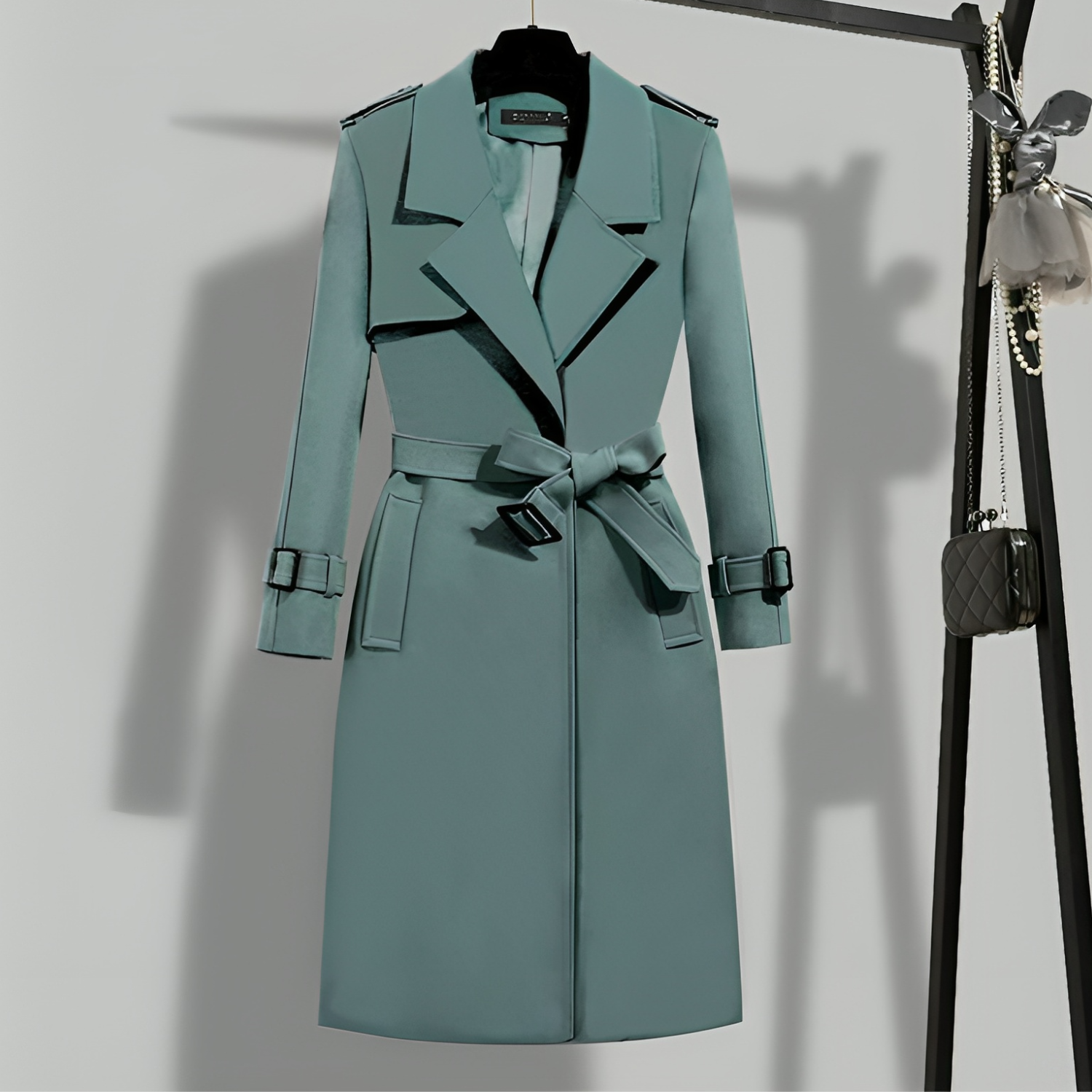 Astraea | Slanke Trenchcoat met Elegante Pasvorm