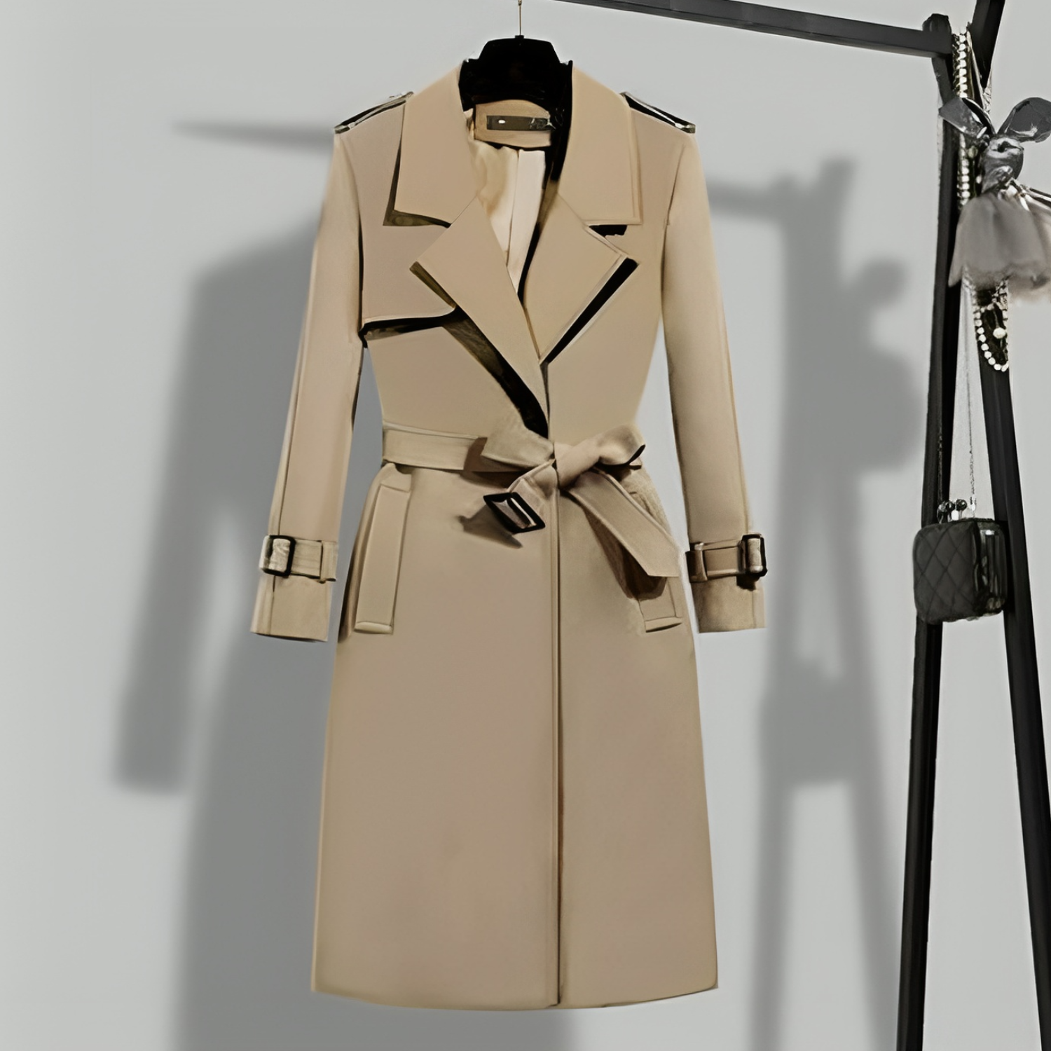 Astraea | Slanke Trenchcoat met Elegante Pasvorm