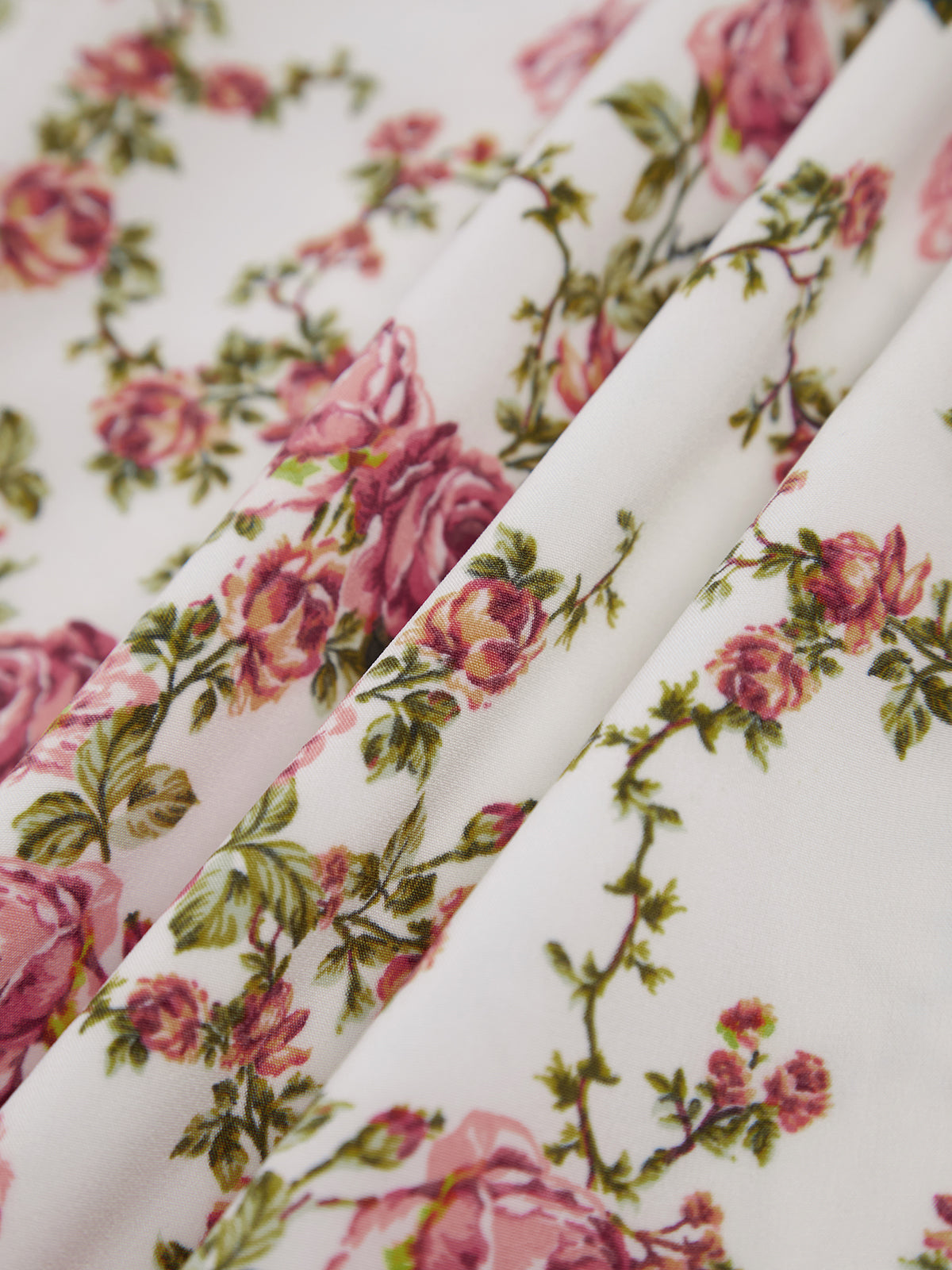 Bloemen Midi Jurk Zomer met Split en Smalle Bandjes - Isabella Fiorenza