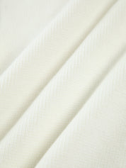 Parel Detail Vest Dames met Gerafelde Zoom | Gebreid Openvallend Vest – Giulia Bellamore