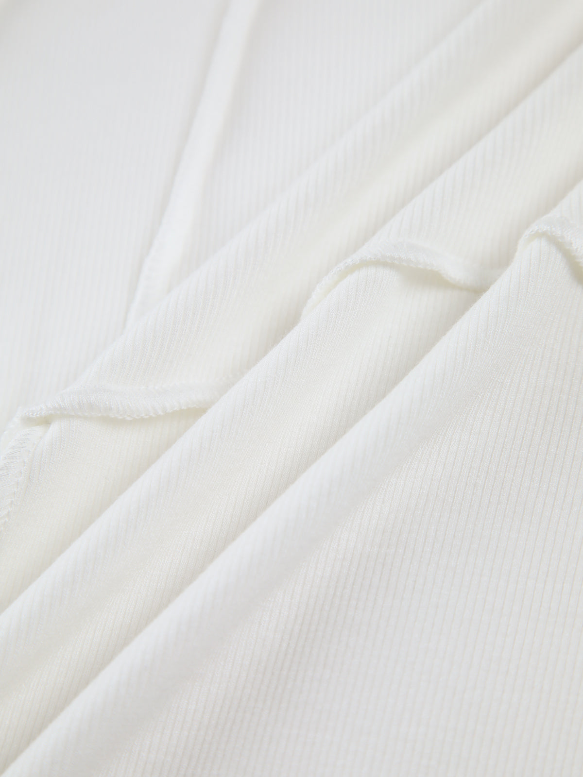 Dames Longsleeve Geribd Top Pijpnaad Detail Aansluitend - Zwart / Wit / Navy - Maelen
