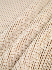 Adelaide Top | Gebreide Holle Tanktop met Opengewerkt Detail en Luchtige Pasvorm