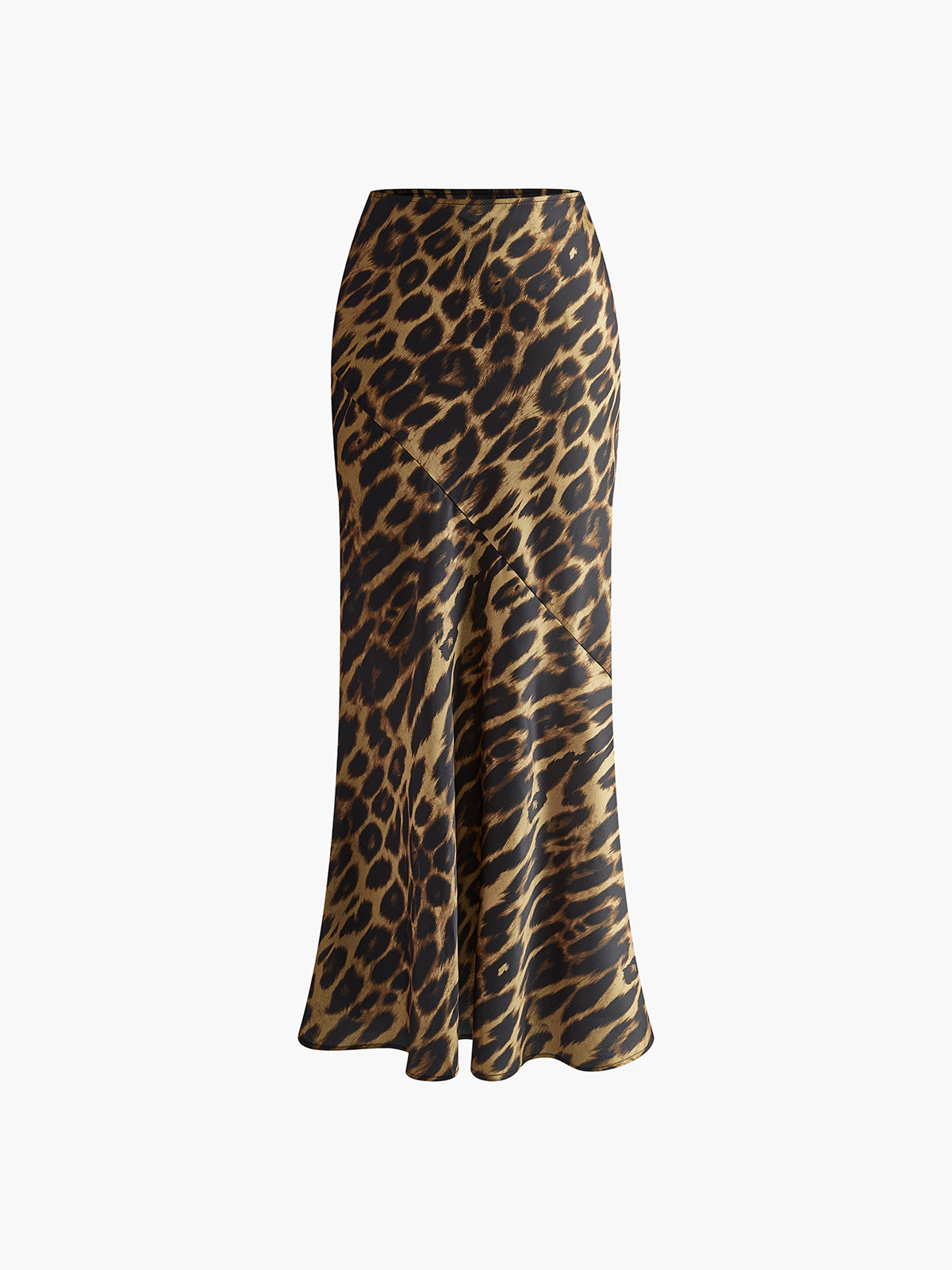Lange Rok Dames | Luipaard Print Maxi Rok Slim Fit - Isabella Bellucci