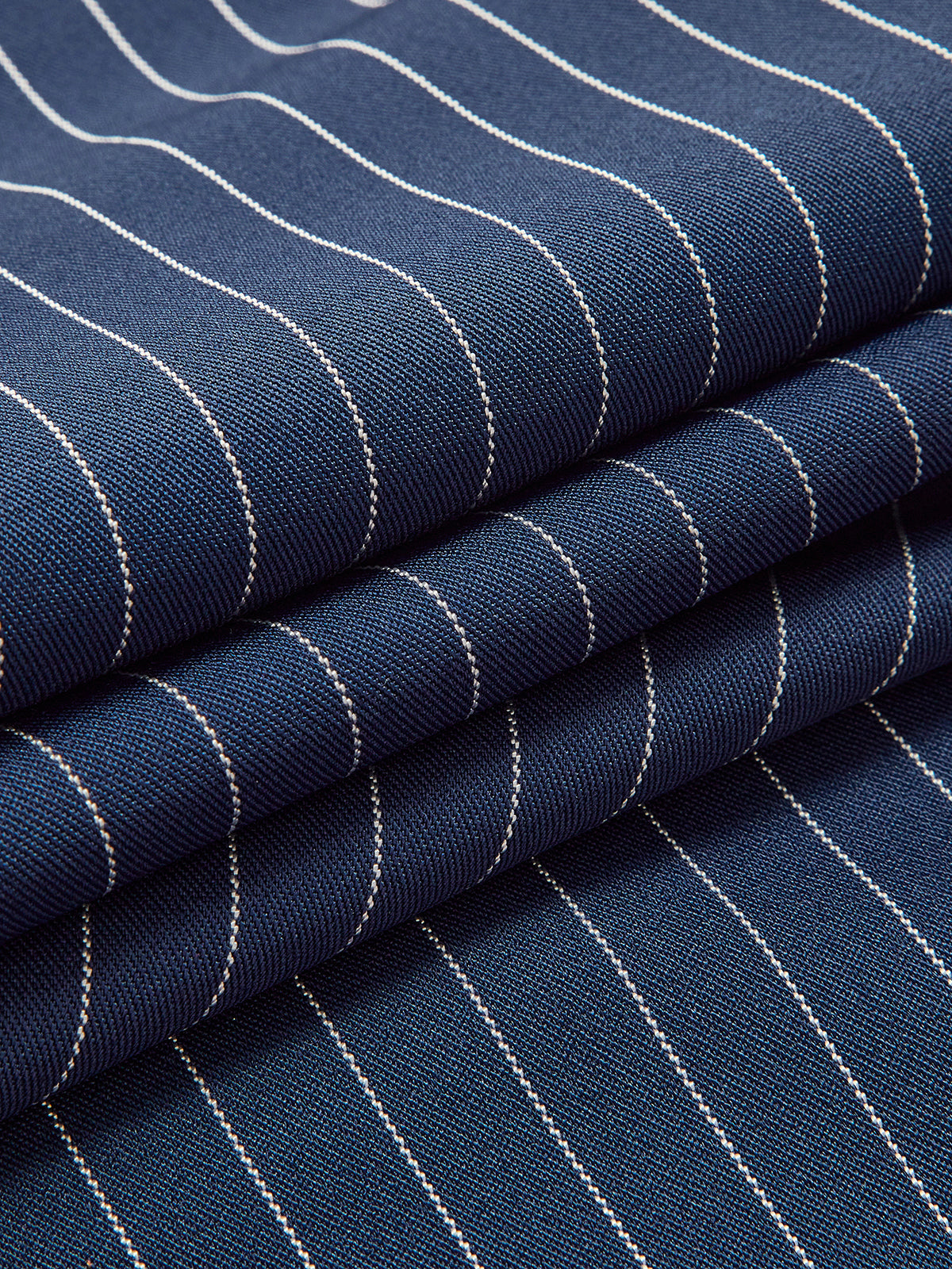 Wijde Pantalon Dames met Krijtstreep en Hoge Taille - Giulia Bellamore