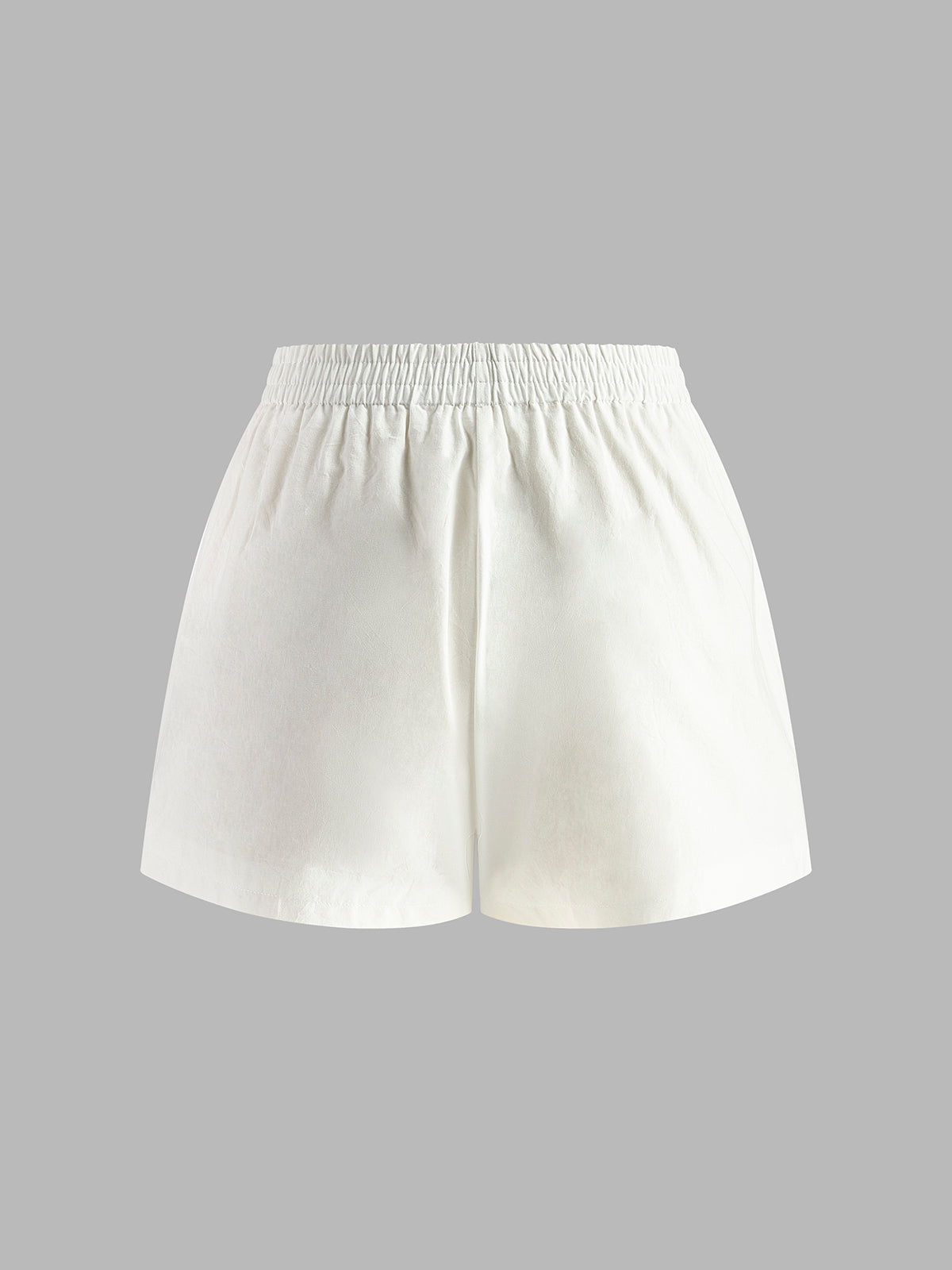 Katoenen Linnen Set met Haltertop en Korte Broek - Alessia Bellamore