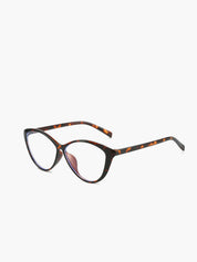 Cat Eye Computerbril Dames met Tortoise Montuur en Blauwlichtfilter - Bruin - Maelen