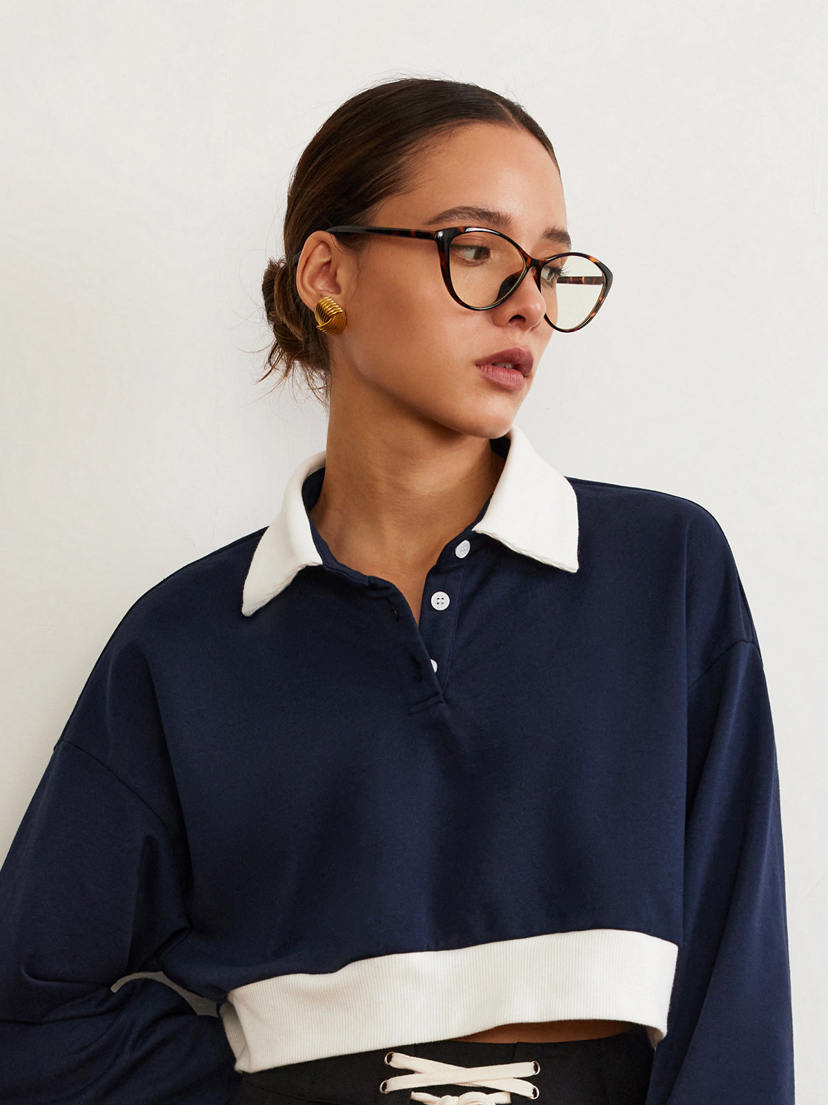 Cat Eye Computerbril Dames met Tortoise Montuur en Blauwlichtfilter - Bruin - Maelen