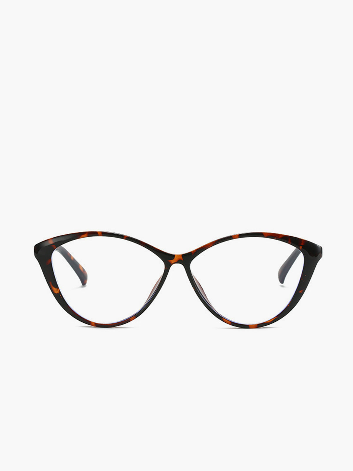 Cat Eye Computerbril Dames met Tortoise Montuur en Blauwlichtfilter - Bruin - Maelen