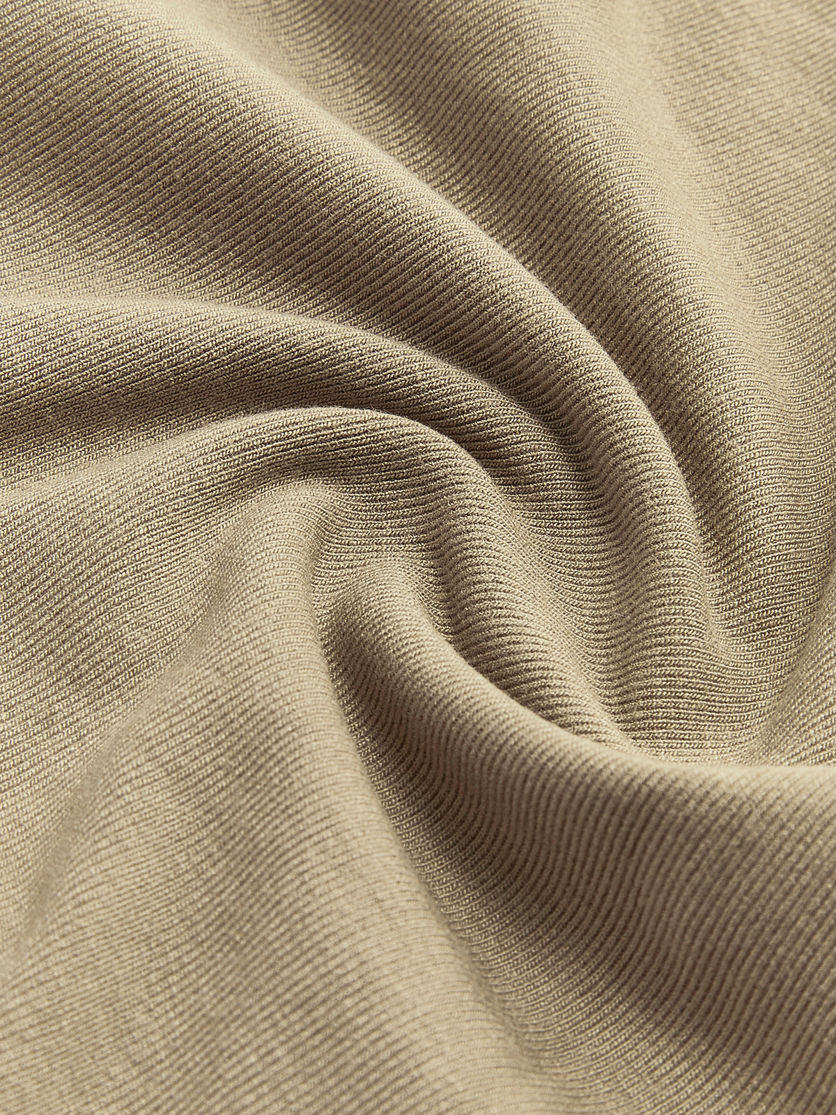 Geribde Top Dames met Asymmetrische Hals en Lange Mouwen | Valentina Romano
