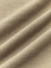 Geribde Top Dames met Asymmetrische Hals en Lange Mouwen | Valentina Romano