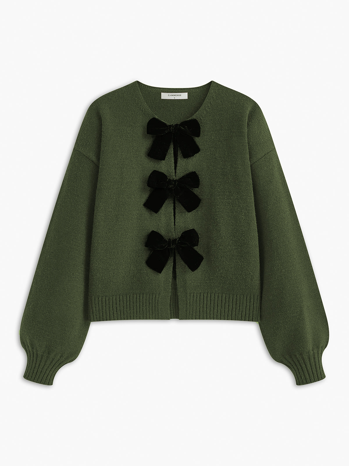 Dames trui met strikdetails en lange mouwen - Valentina Belluci