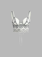 Zomer Set Dames met Print Top en Maxi Rok - Giulia Bellamore