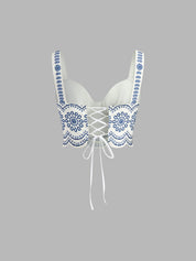 Zomer Set Dames met Print Top en Maxi Rok - Giulia Bellamore