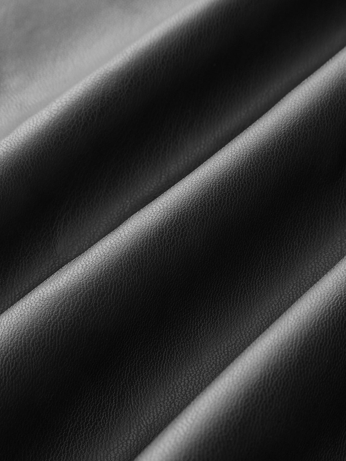 Leren Rok Dames | Midi Rok met Split en Ruches - Isabella Bellucci