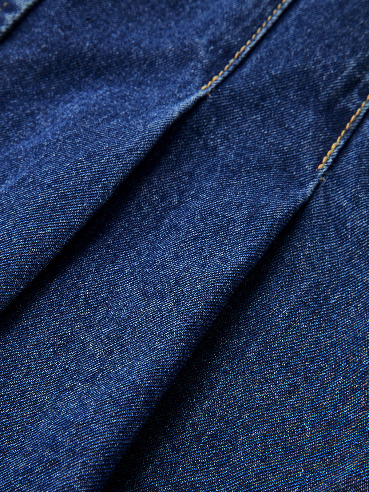 Dames Tweedelig Denim Setje Haltertop Peplum en Shorts - Blauw / Donkerblauw - Maelen