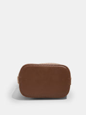 Dames Bucket Crossbody Tas Geweven Stro - Khaki - Maelen
