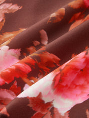 Dames Casual Shorts Bloemenprint Middelhoge Taille - Multicolor - Maelen