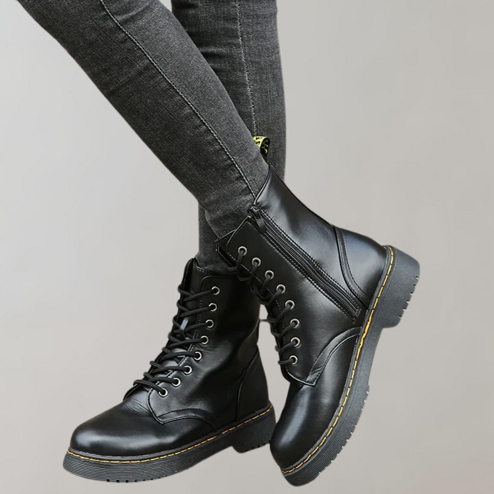 Belle Boots | Stijlvolle Leren Dameslaarzen met Tijdloze Klasse