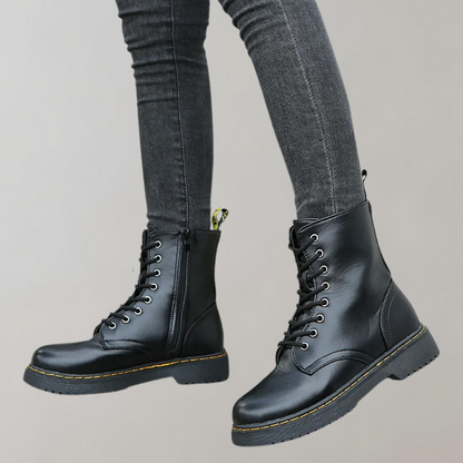 Belle Boots | Stijlvolle Leren Dameslaarzen met Tijdloze Klasse