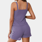 Elspeth Set | Toevallig Tweedelig Damespak met Luchtige Pasvorm en Stijlvolle Details