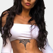 Birgitte | Off-Shoulder Top – Vrouwelijke Elegantie met een Luchtige Touch