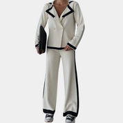 Eléna Set | Perfect Afgestemde Top en Broek voor een Moderne, Verfijnde Look