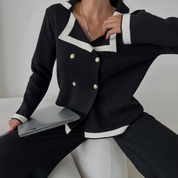 Eléna Set | Perfect Afgestemde Top en Broek voor een Moderne, Verfijnde Look