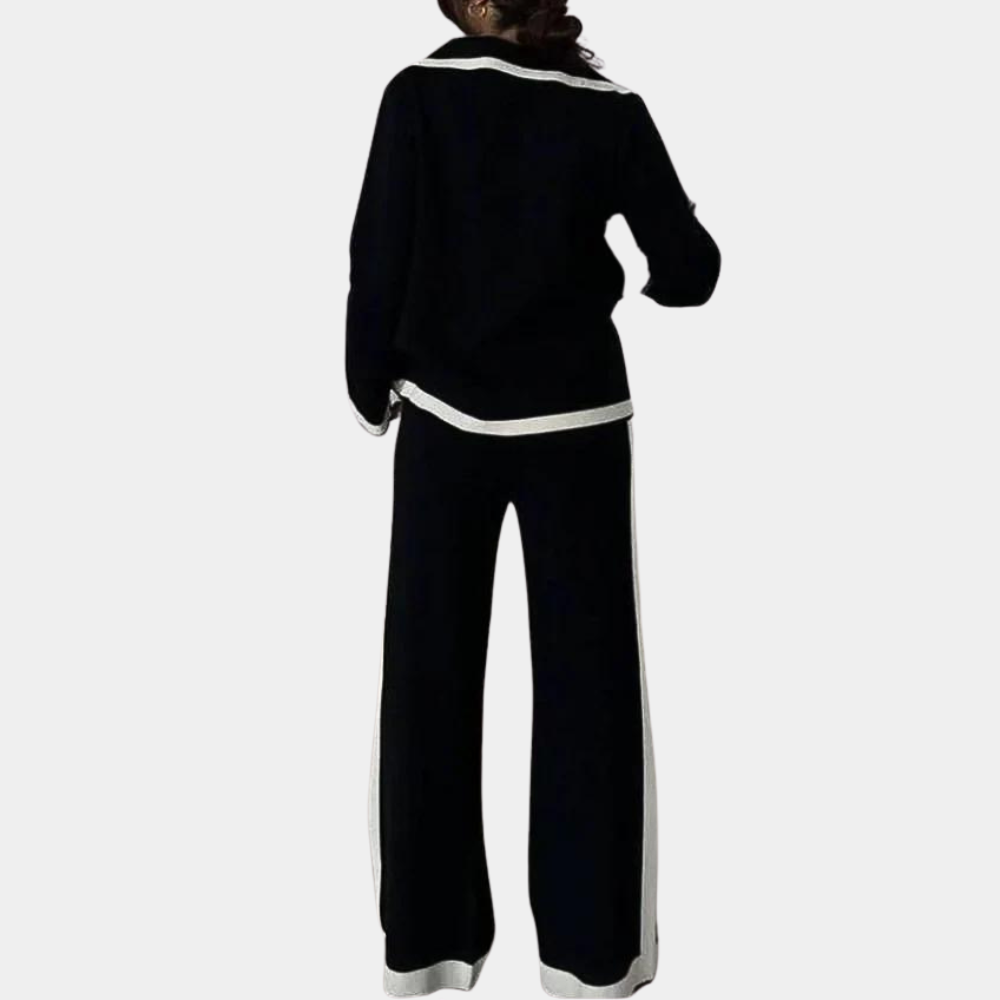 Eléna Set | Perfect Afgestemde Top en Broek voor een Moderne, Verfijnde Look