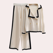 Eléna Set | Perfect Afgestemde Top en Broek voor een Moderne, Verfijnde Look