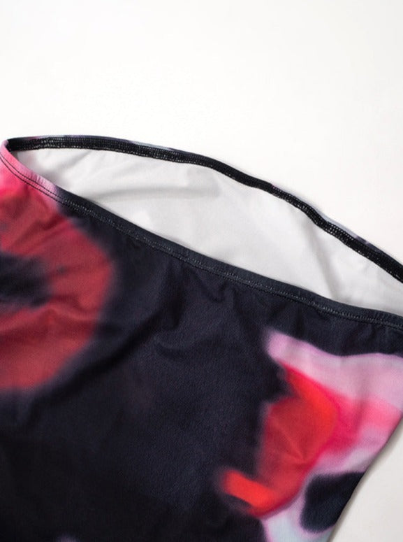 Strapless mini jurk dames, strakke party jurk, sexy zomer jurk | Bella Belucci