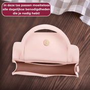 Mini handtas dames met klepsluiting, elegante crossbody tas | Bella Virelli